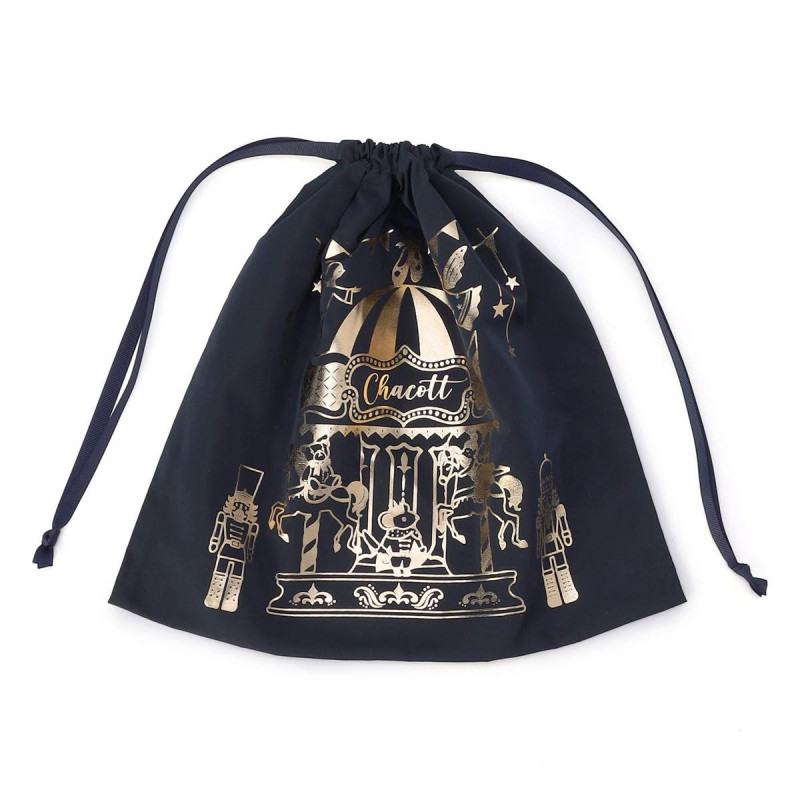 NUTCRACKER 巾着(ネイビー--)