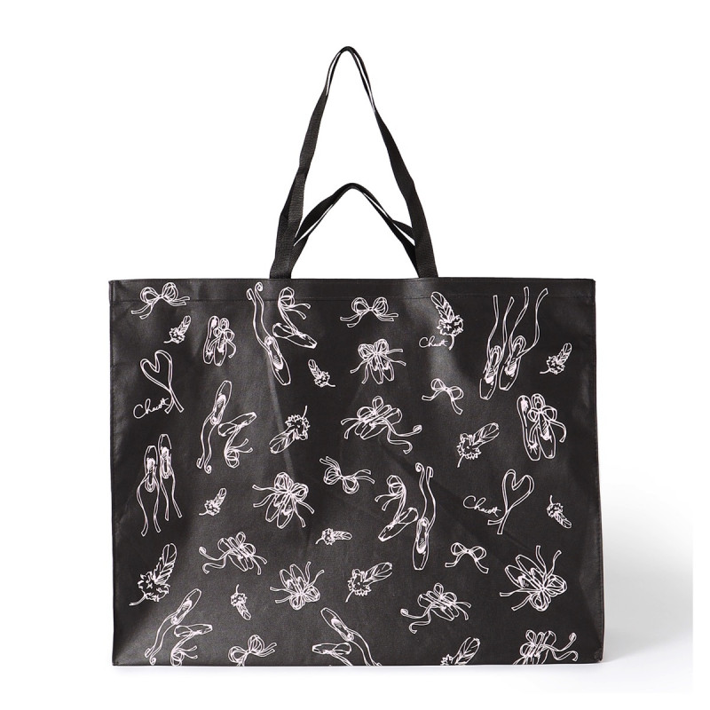 プリューム不織布衣装バッグL(ブラック--)