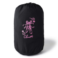 トゥリボン衣装バッグ(ブラック--)