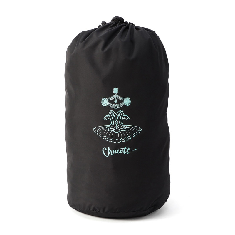 ジュエルチュチュ衣装巾着バッグ(ブラック--)