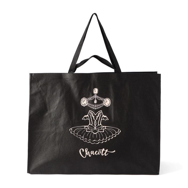 ジュエルチュチュ不織布バッグL(ブラック--)