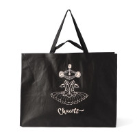 ジュエルチュチュ不織布バッグL(ブラック--)