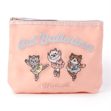 Catシアーポーチ(ロイヤルピンク-ー)
