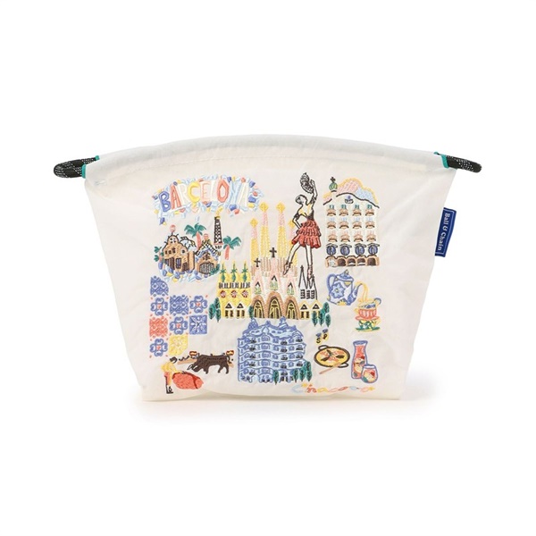 【Ball＆Chain】バルセロナポーチ(ホワイト-ー)