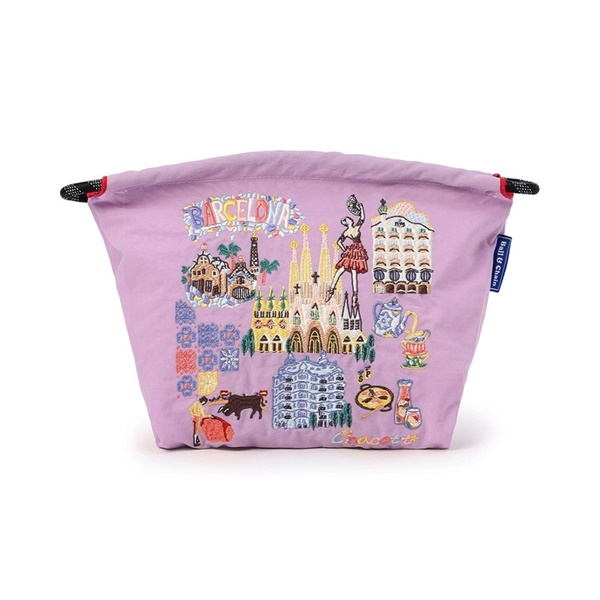 【Ball＆Chain】バルセロナポーチ(ピンク-ー)