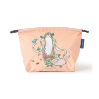 5/1 11時発売！【Ball＆Chain×湯浅望さん×Chacott】フラワーポワントポーチ(サーモンピンク--)