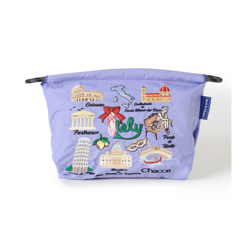 6/12 11時発売！【Ball＆Chain】Italyポーチ(ラベンダー--)