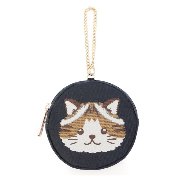 Cat ポーチチャーム(ネイビー--)