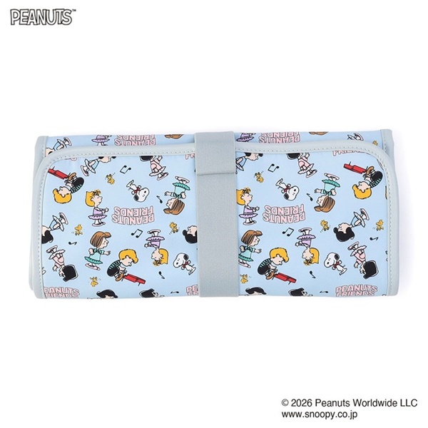 PEANUTSロールケース(ベビーブルー--)