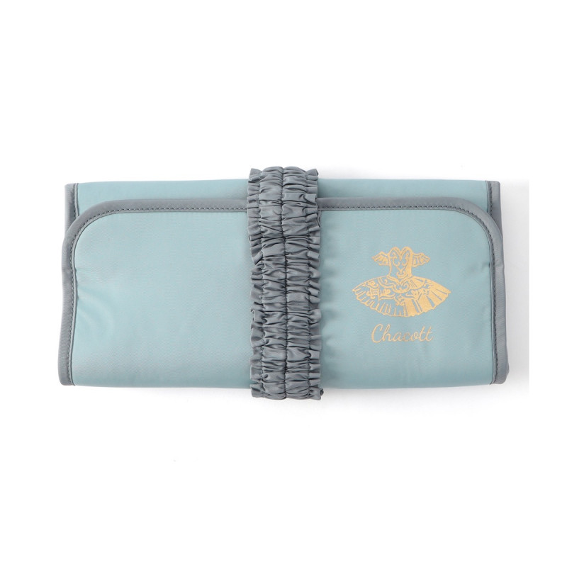 チュチュギャザーロールケース(ベビーブルー--)