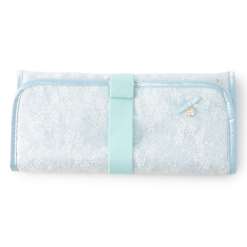 レースロールケース(ベビーブルー--)
