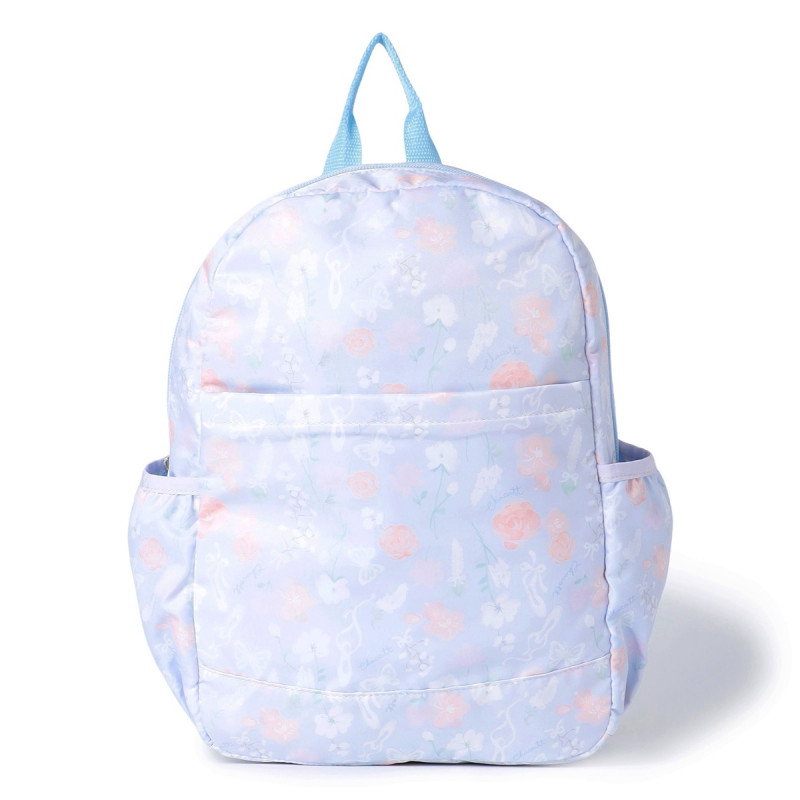 フラワーリュック(ベビーブルー--)