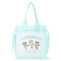 Catシアートートバッグ(ベビーブルー-ー)