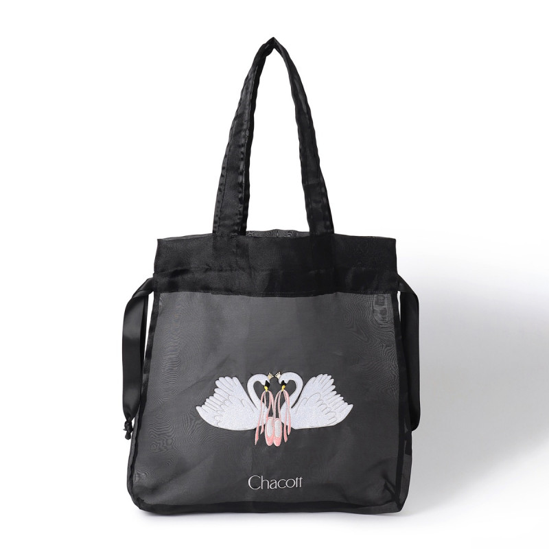 オデットシアートートバッグ(ブラック--)