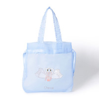 オデットシアートートバッグ(ベビーブルー--)