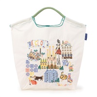 【Ball＆Chain】バルセロナトートバッグM(ホワイト-ー)