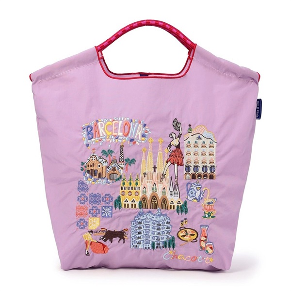 【Ball＆Chain】バルセロナトートバッグM(ピンク-ー)