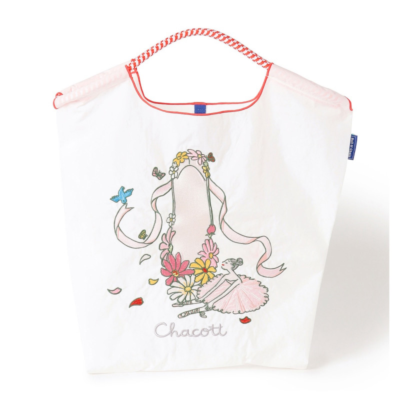 5/1 11時発売！【Ball＆Chain×湯浅望さん×Chacott】フラワーポワントトートバッグM