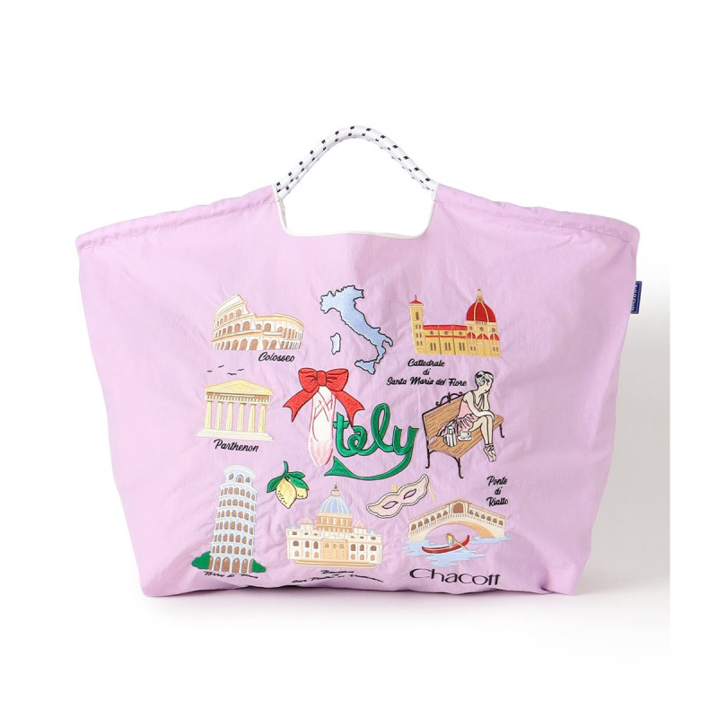 6/12 11時発売！【Ball＆Chain】ItalyトートバッグL(ピンク--)