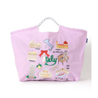6/12 11時発売！【Ball＆Chain】ItalyトートバッグL(ピンク--)