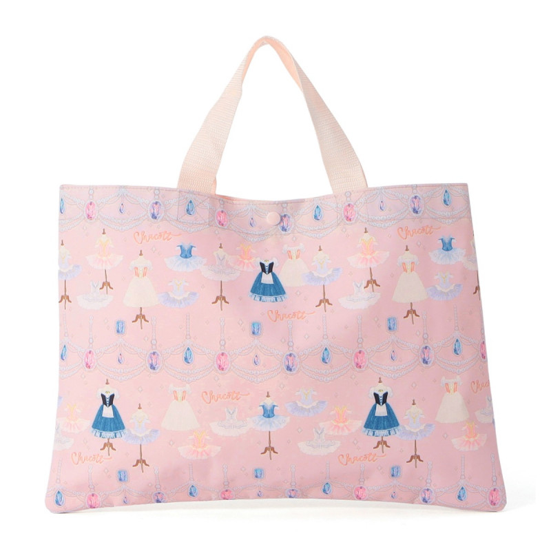 ジュエルチュチュレッスンバッグ(ロイヤルピンク--)