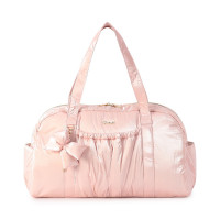 リボンチャームトートバッグ(ロイヤルピンク--)