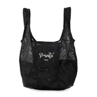 ポワントメッシュバッグ(ブラック--)