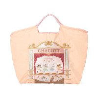 数量限定再入荷【Ball＆Chain】Cat トートバッグＬ(サーモンピンク--)