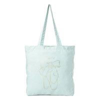 ポワントエコバッグ(ベビーブルー--)
