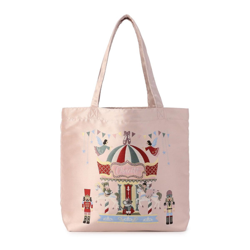NUTCRACKER トートバッグM(ロイヤルピンク--)