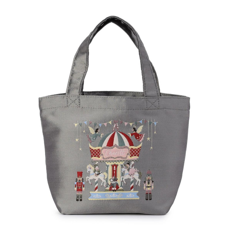 NUTCRACKER トートバッグS(グレー--)