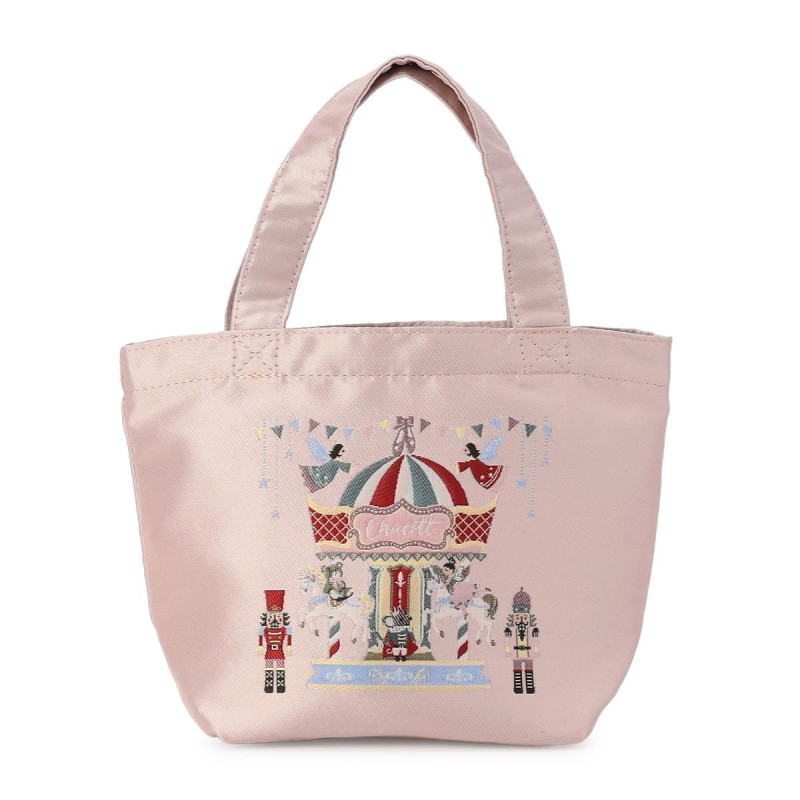 NUTCRACKER トートバッグS(ロイヤルピンク--)