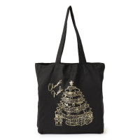 チュチュツリーエコバッグ(ブラック--)