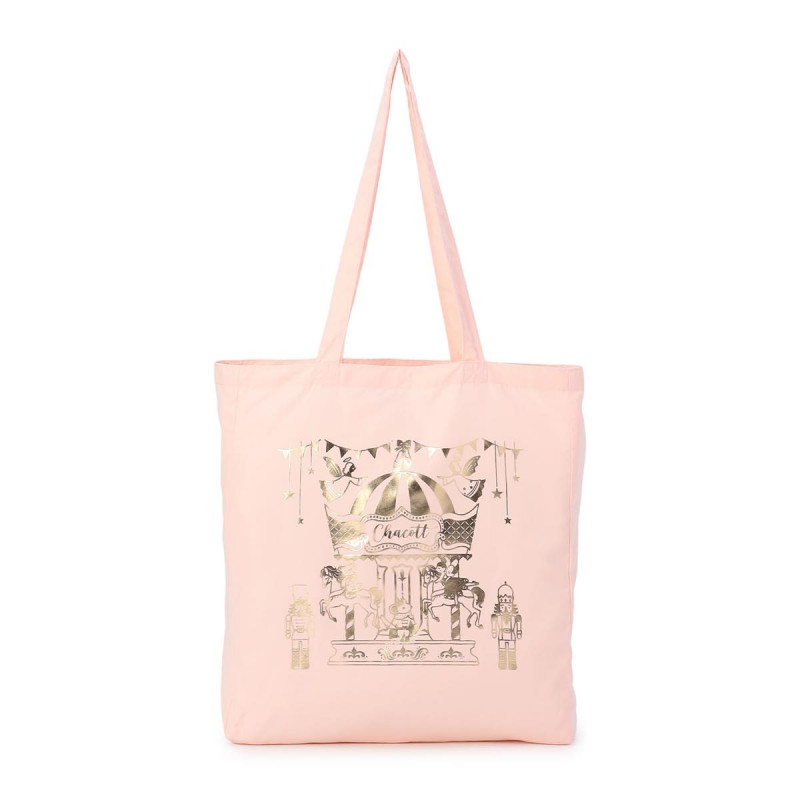 NUTCRACKER エコバッグ(ロイヤルピンク--)