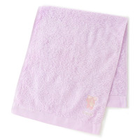 ポワントフェイスタオル(ラベンダー--)