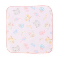 Catハンドタオル(ロイヤルピンク-ー)