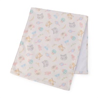 Catフェイスタオル(オフホワイト-ー)