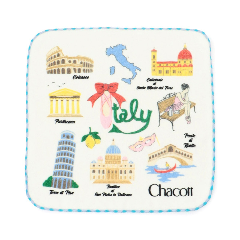 6/12 11時発売！Italyハンドタオル(オフホワイト--)