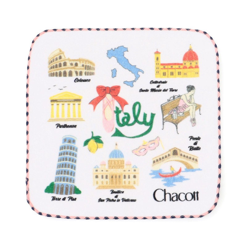6/12 11時発売！Italyハンドタオル(ロイヤルピンク--)