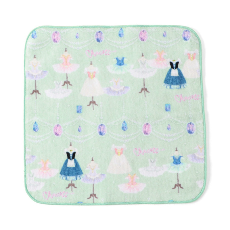 ジュエルチュチュハンドタオル(アイスグリーン--)