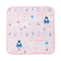 ジュエルチュチュハンドタオル(ロイヤルピンク--)