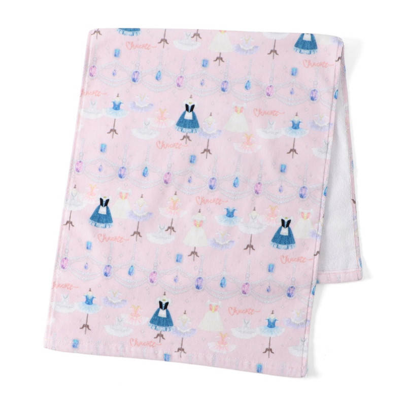 ジュエルチュチュフェイスタオル(ロイヤルピンク--)