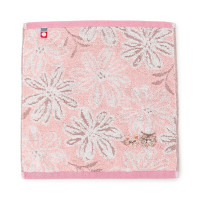 Nela ハンドタオル(ロイヤルピンク--)