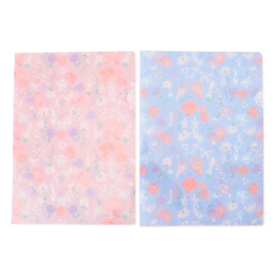 フラワークリアファイル