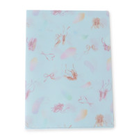 プリュームクリアファイル(ベビーブルー--)