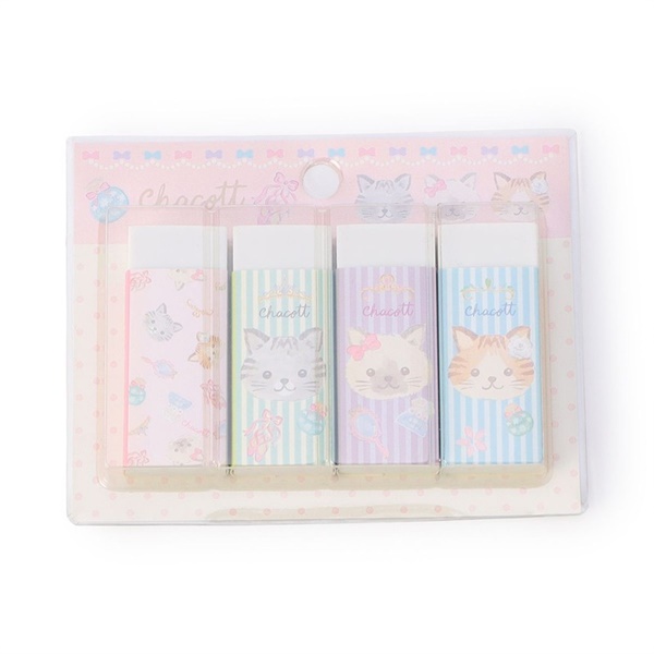 Cat消しゴムセット(ー-ー)