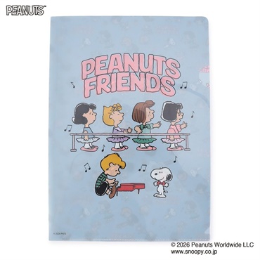 PEANUTSクリアファイル