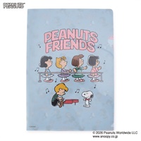 PEANUTSクリアファイル(ロイヤルピンク--)