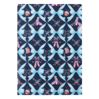 トゥリボンクリアファイル(ネイビー--)