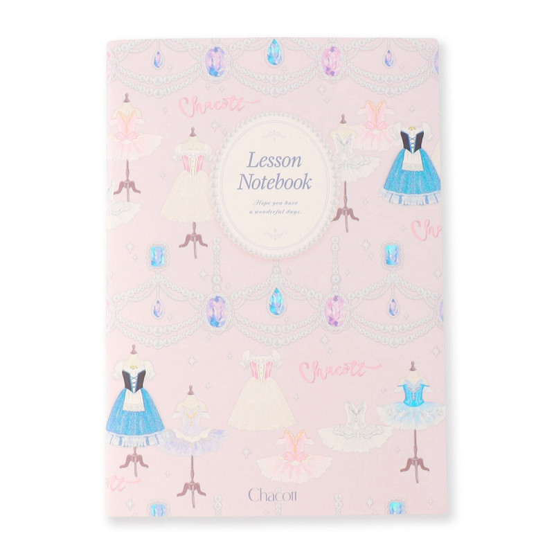 ジュエルチュチュレッスンノート(ロイヤルピンク--)